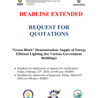 Anguilla Renewable Energy Programme  -  “Green Block” Demonstration- Supply of Energy  Efficient Lighting (for Various Government Buildings